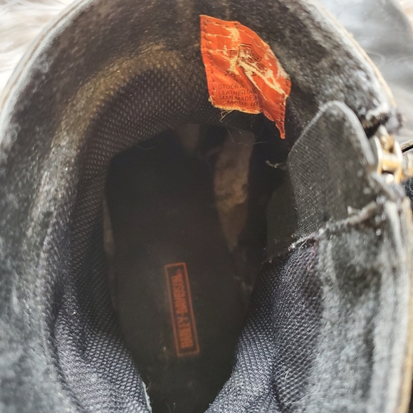 Men’s Harley Davidson Monterey Side Zip Up Boots 95002 - Picture 16 of 17